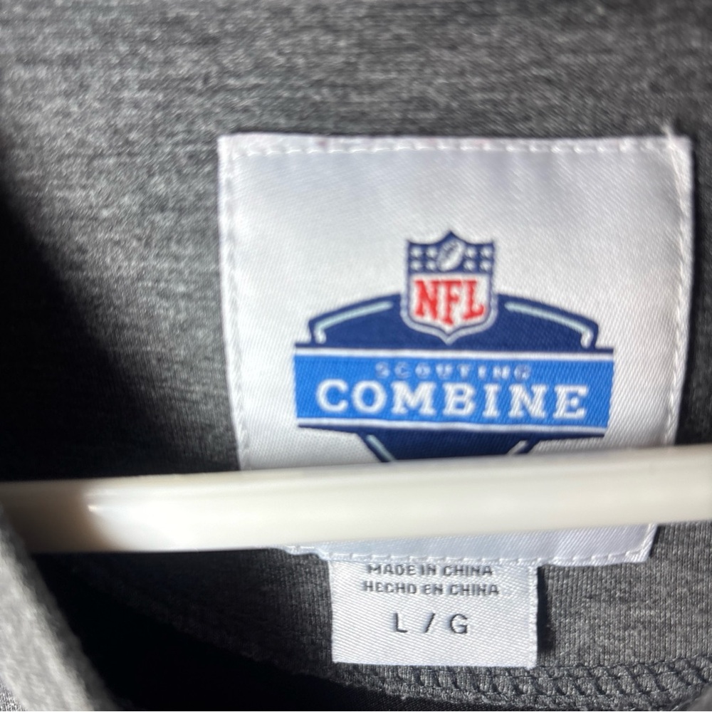 NFL Kansas City Chiefs NFL Combine Charcoal Crewneck Sweater - Picture 2 of 6